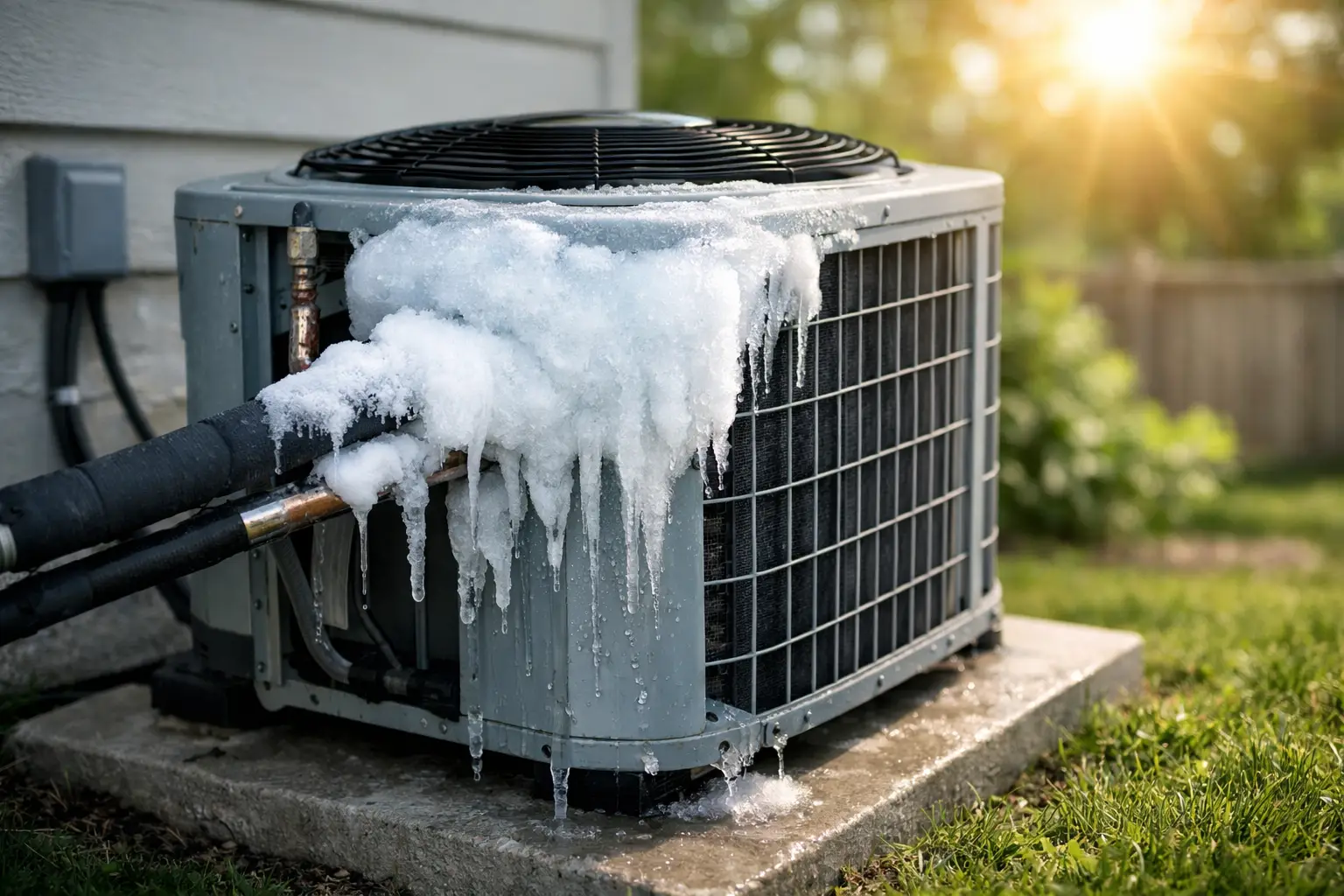 Why Is Your AC Freezing Up Outside This Summer?