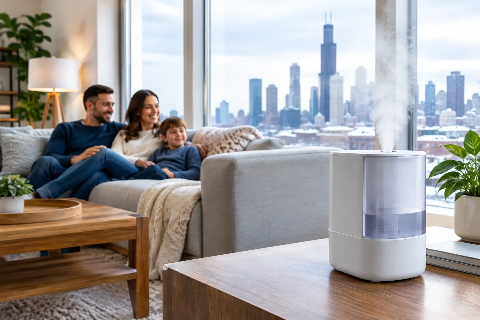 Whole Home Humidifier Benefits for Chicago Homes